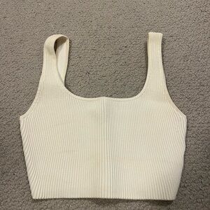 Babaton Sculpt Knit Crop Tank